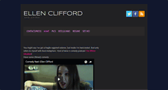 Desktop Screenshot of ellenclifford.com