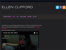 Tablet Screenshot of ellenclifford.com